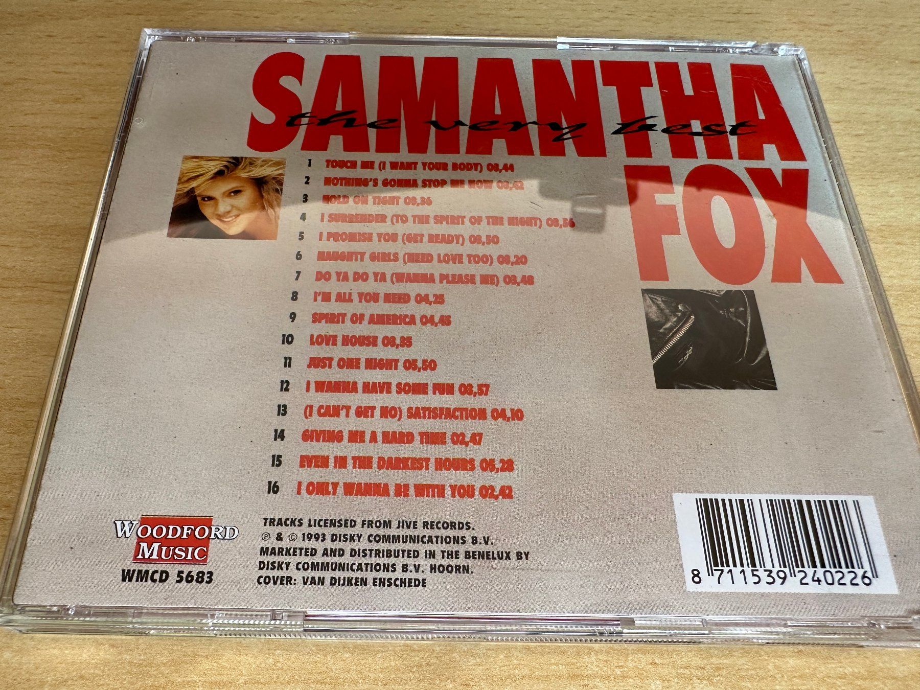 CDs: Samantha Fox – The Very Best – Gebraucht aus Rikon im Tösstal von Alpenmutz 1
