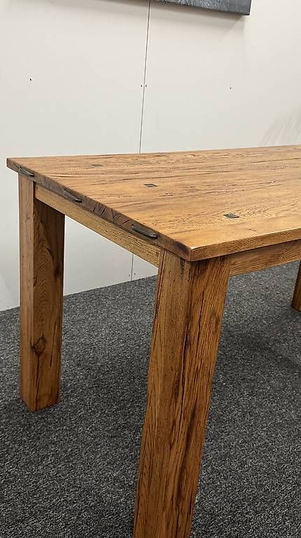 Tables: Massivholz Esstisch Eiche 160x80 cm – D'occasion à Münchenbuchsee par Mekran 4