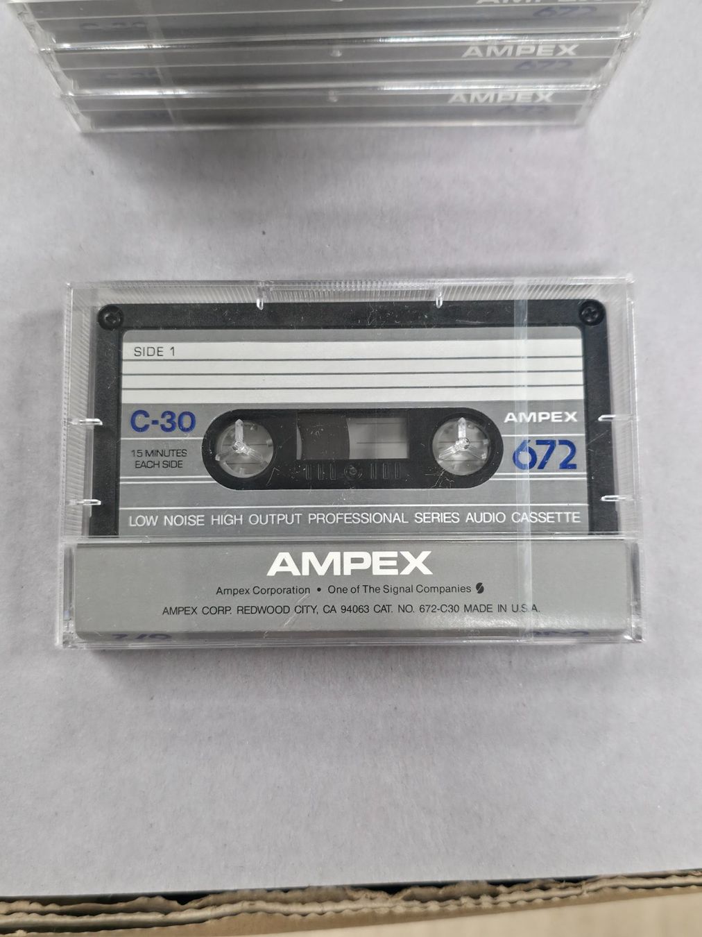 Musicassette: 5x Ampex C-30 672 Kassette - NOS – Nuovo e nell'imballaggio originale da Dietlikon venduto da litisop 2