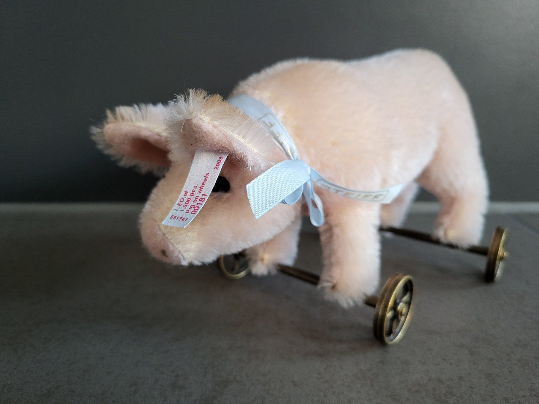 Steiff Giocattoli: Steiff Schwein – Nuovo (secondo la descrizione) da Zürich venduto da Orchidee