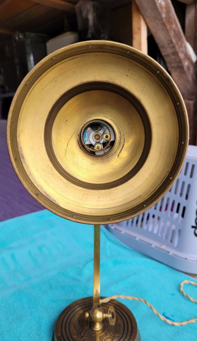 Lampade: Antike Bürolampe – Usato da Thun venduto da Engel114 3