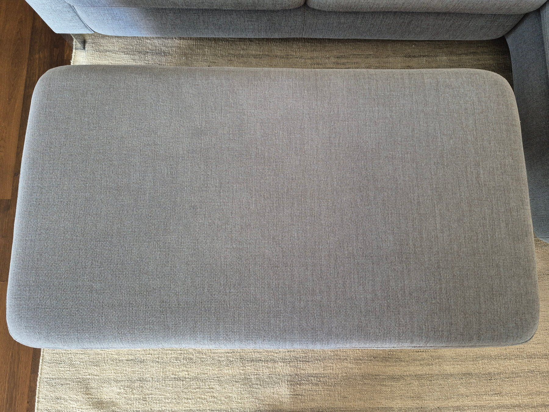 Musterring Divani: Musterring Wohnlandschaft MR 365 Hellblau mit grossem Hocker – Usato da Zollikon venduto da rus_jl77 2