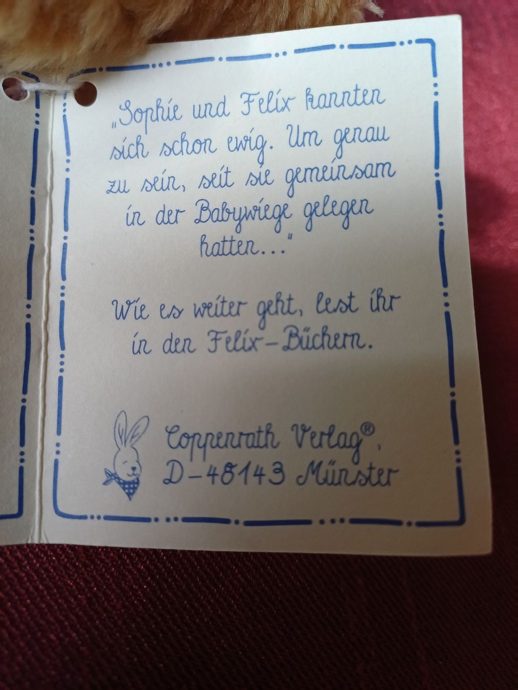 Statuette: Cooler Sommer-Felix aus Stoff – Nuovo (secondo la descrizione) da Gächliwil venduto da lesidees 7