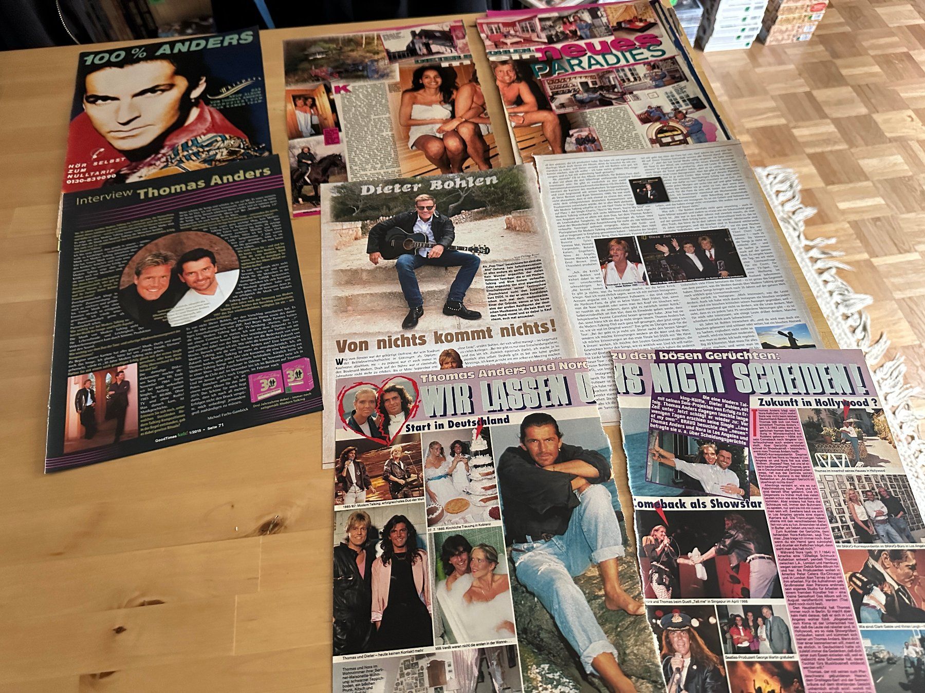 Zeitschriften & Magazine: MODERN TALKING DIETER BOHLEN THOMAS ANDERS tolle BRAVO – Gebraucht aus Basel von Partridge 2
