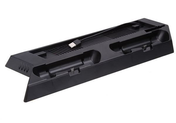Adattatori & Cavi: PS4 Slim Cooling Dual Ladestation – Nuovo e nell'imballaggio originale da Unterägeri venduto da RmOnline 2