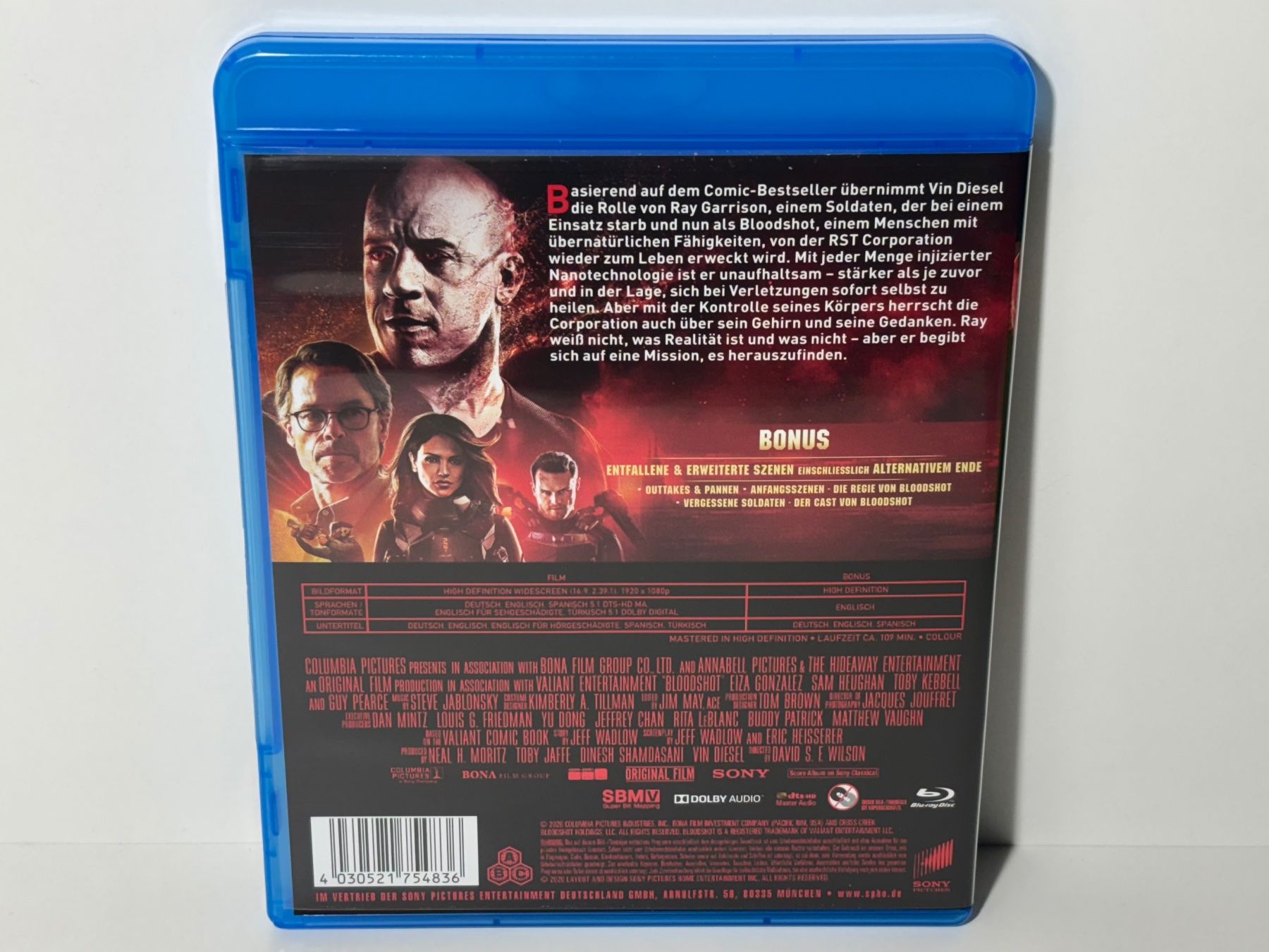 Tutti i DVDs: Bloodshot Blu Ray – Usato da Wilderswil venduto da Sstriker 1