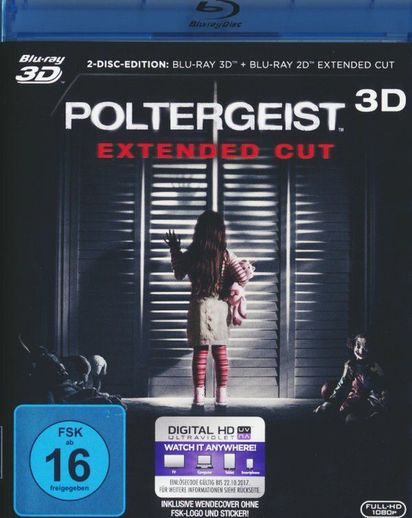Tutti i DVDs: Poltergeist 3D (2015) Blu-Ray – Nuovo (secondo la descrizione) da Bern venduto da Frebo