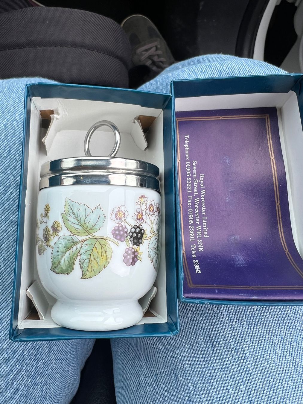 Royal Worcester Altre Stoviglie: Egg coddler Royal Worcester – Usato da Jona venduto da Sariksa