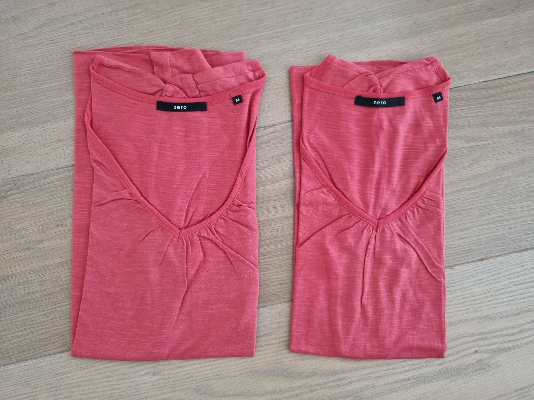 T-shirt: 2er Pack T-shirts Marke Zero Rot *NEU* – Nuovo (secondo la descrizione) da Kollbrunn venduto da Tinchjen