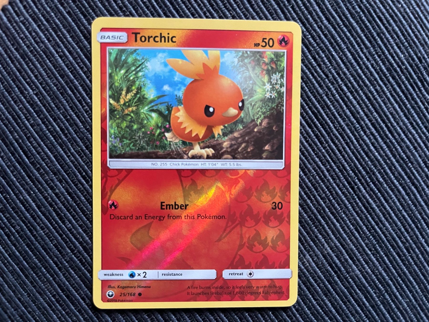 Pokémon Sammelbilder & Trading cards: Pokemon Torchic Reverse Holo Celestial Storm Near Mint – Neu (gemäss Beschreibung) aus Wabern von Collectfun