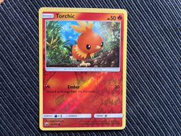 Pokemon Torchic Reverse Holo Celestial Storm Near Mint