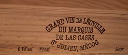 6er Holzkiste Chateau Leoville Las Cases 2008