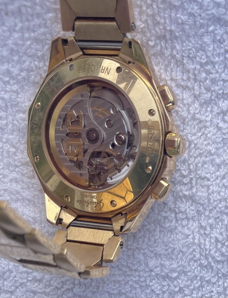 Glashütte Montres: Glashütte Succes Senior Golduhr – D'occasion à Grosshöchstetten par Perle1951 6