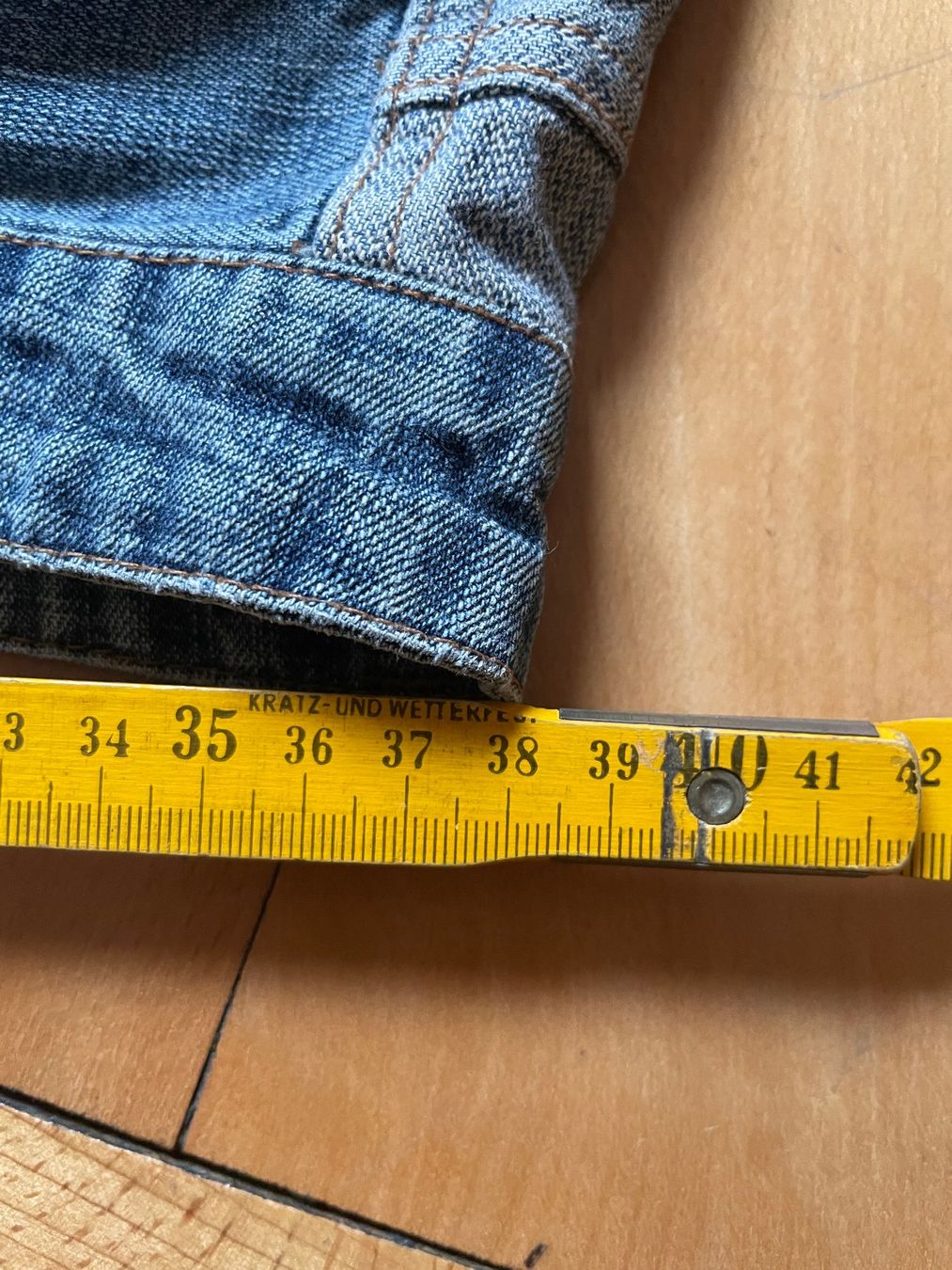 Jeans: Jeans B-street Patchwork blau 38 – Usato da Zürich venduto da Rollladen 4