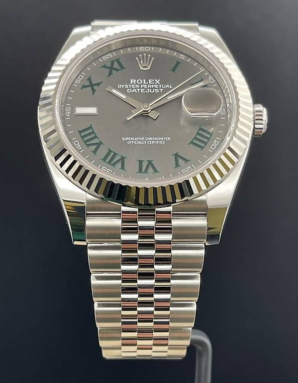 Rolex Orologi: Rolex Datejust 41 Ref. 126334 Wimbledon NEW 2026 – Nuovo e nell'imballaggio originale da Lugano venduto da luganotopwatches 3
