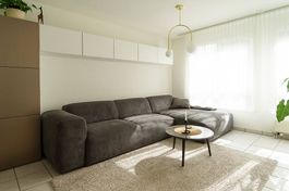 Cord Sofa dunkelgrau - guter Zustand