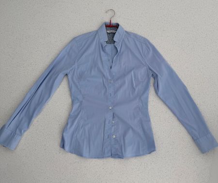 Caliban Hemd hellblau Grösse (DE 36/38) IT 42