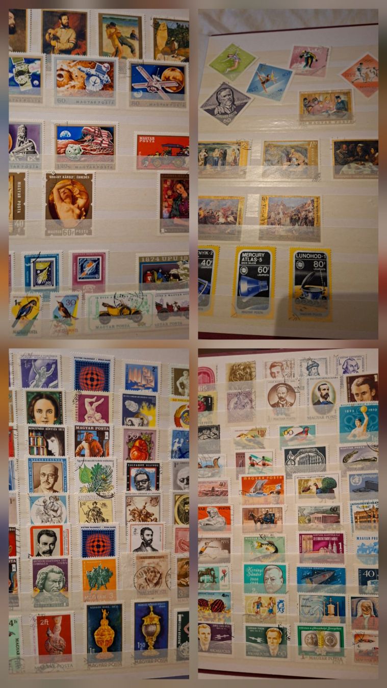 Tous les timbres: Briefmarkensammlung Ungarn – D'occasion à Balgach par SIMEON27 1