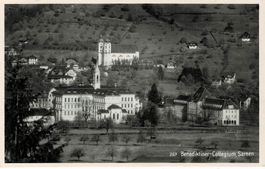 267 Benediktiner-Collegium SARNEN OW gel. 1930!