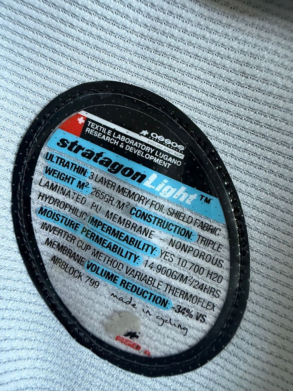 Assos Jacken: Assos Frühlings-/Herbst-Radjacke, Grösse M, 3 Layer – Gebraucht aus Horgen von tsp_qr5b 3