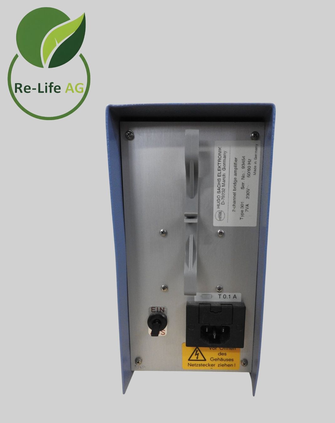 Amplificatori: Hugo Sachs Elektronik 2 Channel Bridge Amplifier – Usato da Reinach BL venduto da Re-LifeAG_Labor 2