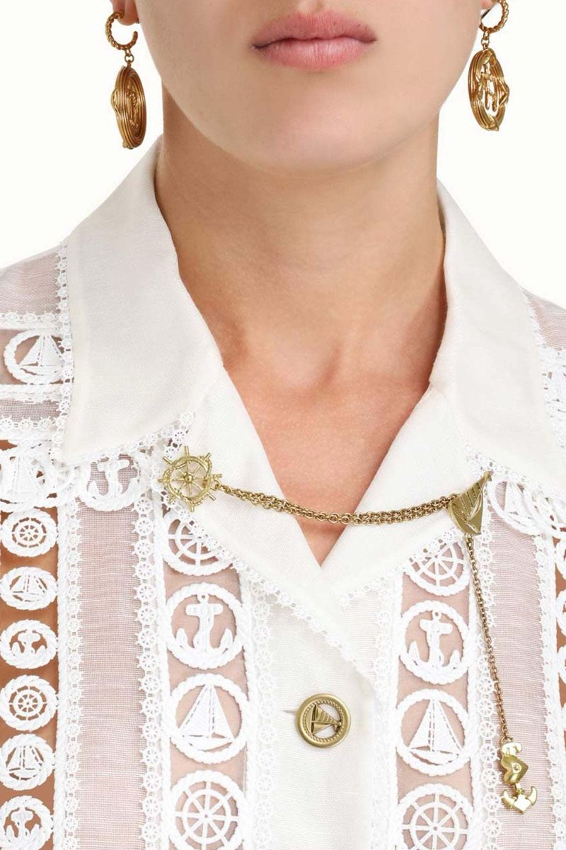 Zimmermann Tute: Zimmermann Elegant Blouse [Rrp $1500] – Usato da St.Josefen venduto da lop_lh8d 6