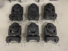 7x BriteQ BT-20LS MK2 20W LED Moving Head