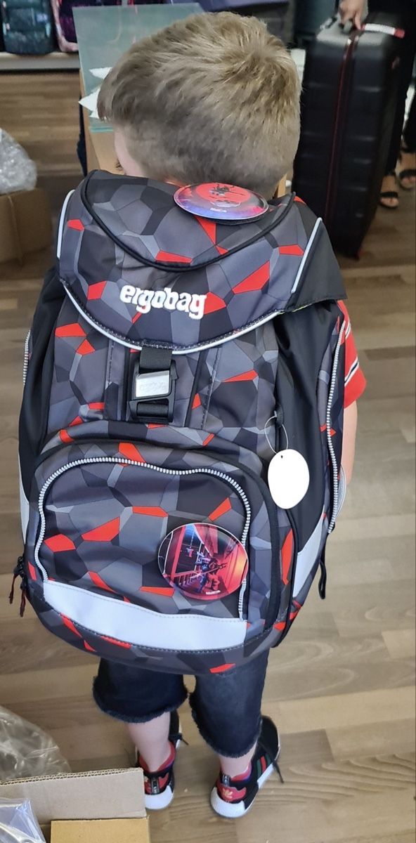 Ergobag Zaini: Ergobag Schulranzen gebraucht gemustert – Usato da zürich venduto da essential02 2