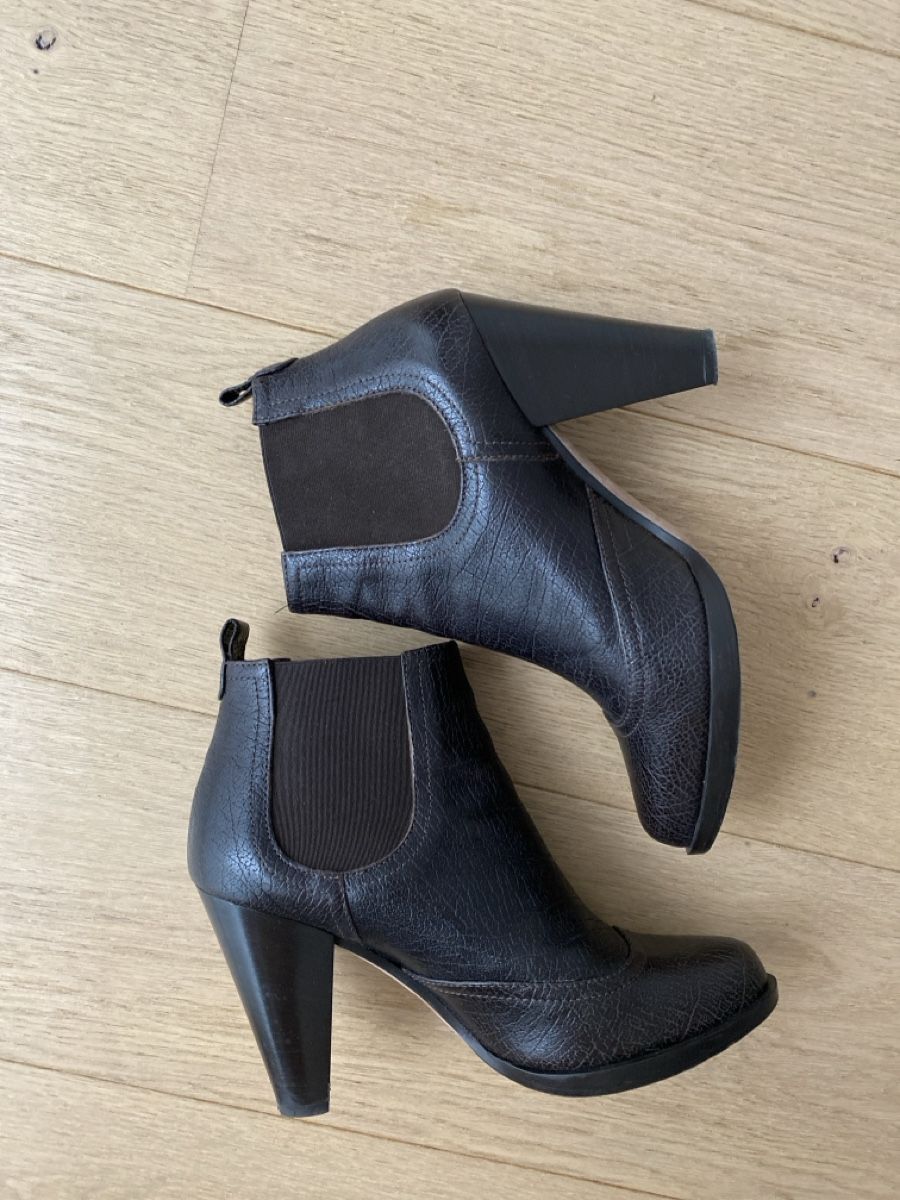 Navyboot Scarpe da donna: Navyboot Leather Ankle Boots EU 39 Brown – Nuovo (secondo la descrizione) da Vesenaz venduto da nat_mq8l 5