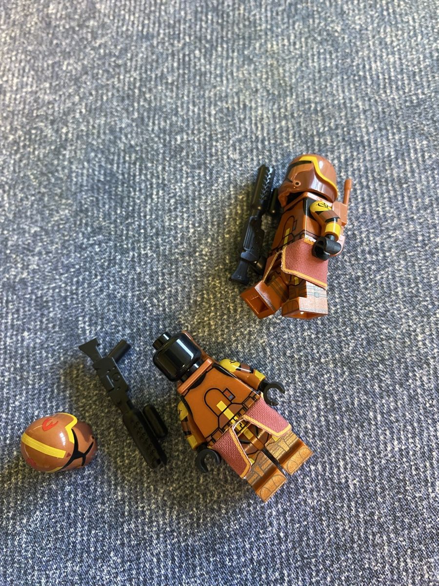 Star Wars Figurines: Star wars custom flame Trooper – Neuf (Voir description) à Rothenburg par 020719902012 2