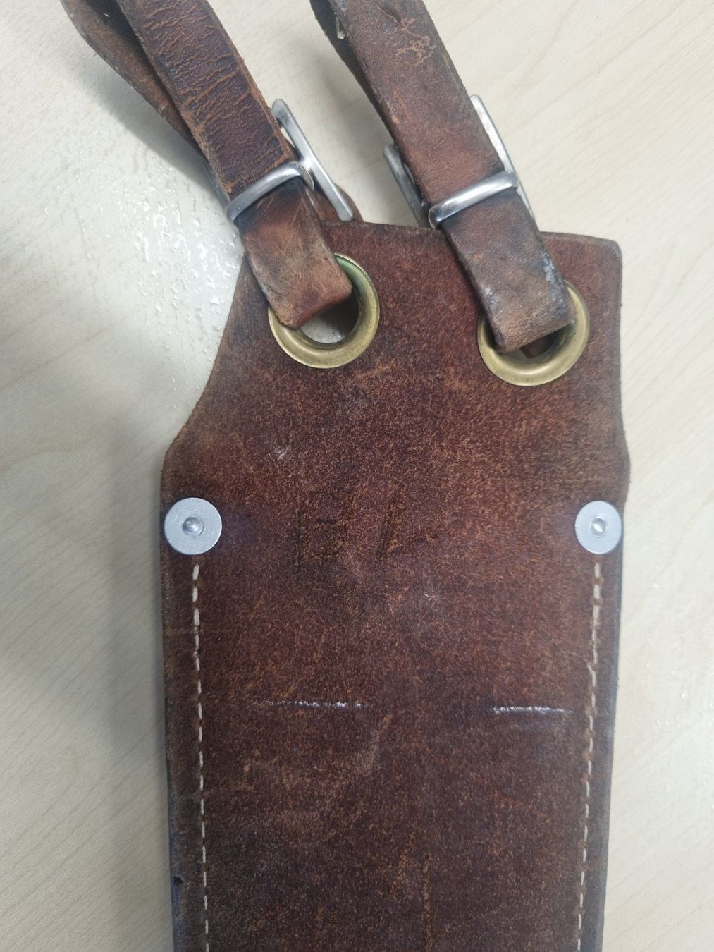 Accessori: Vintage Messer Lederscheide Länge: 50 resp.30cm – Usato da Lenzburg venduto da freedomky 3