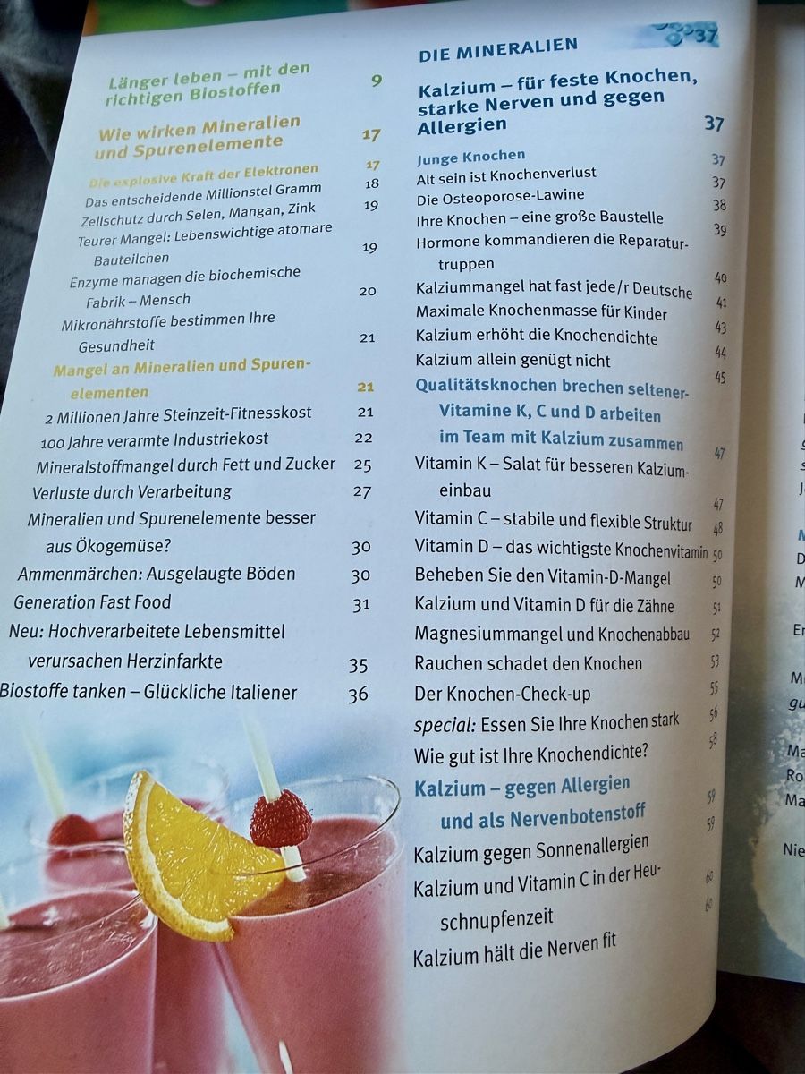 Libri: Das Mineralien ErfolgsProgramm Buch gebraucht – Usato da Basel venduto da Cora3 4