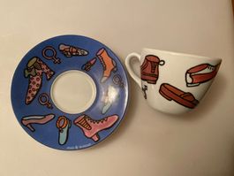 Kaffeetasse mit Unterteller Eschenbach Porzellan man&woman