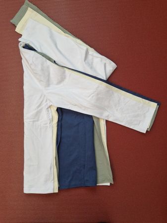 4er Pack Baumwolle Langarmshirts, Damen, Grösse M