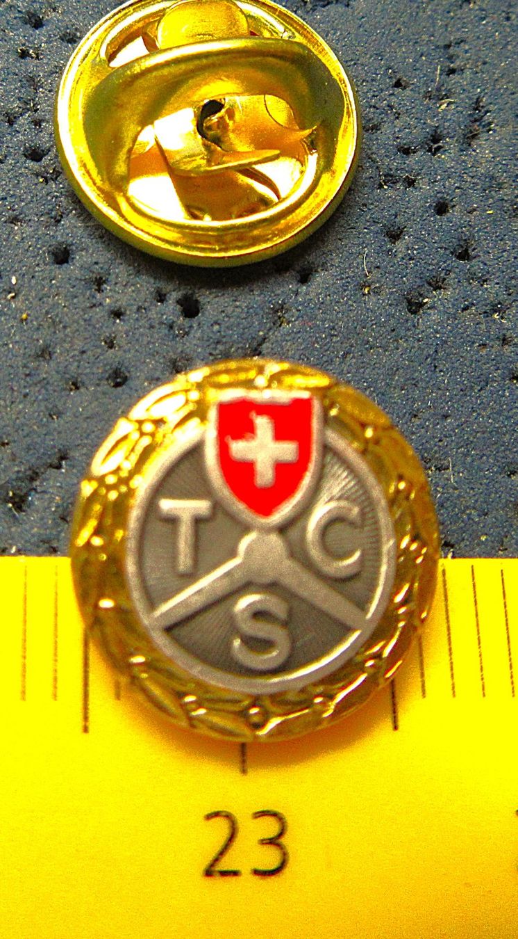 TCS Plaquettes & Badges: TCS PIN GOLD RAND – D'occasion à Ettingen par Hausi4711