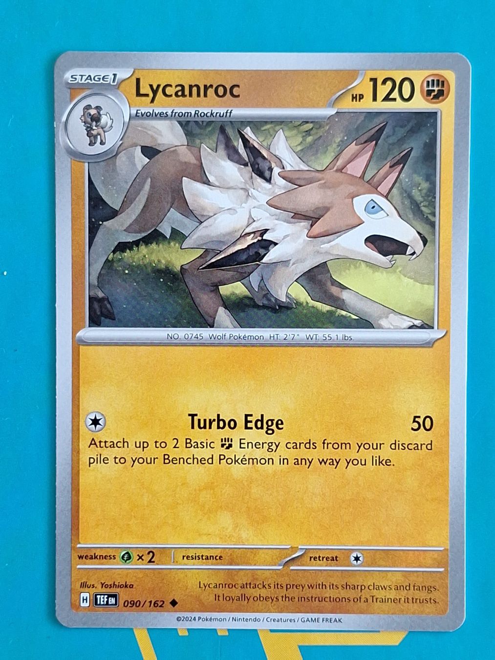Pokémon Carte collezionabili: Lycanroc - Temporal Forces Pokemon - #7.1 – Usato da Altstätten SG venduto da GGsGameshop