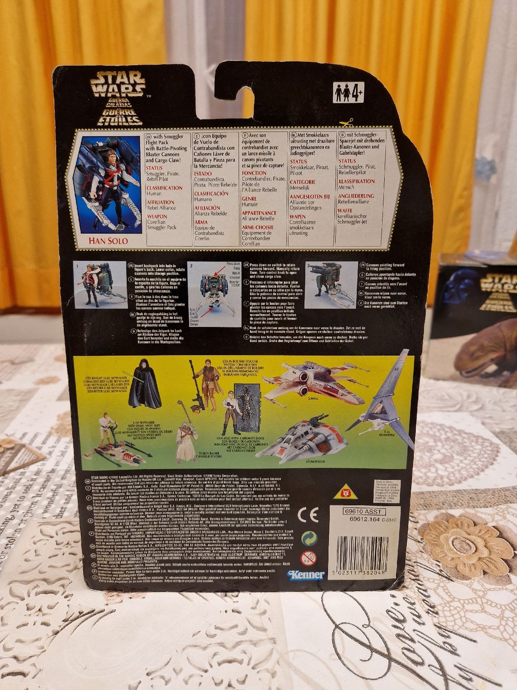 Star Wars Statuette: Kenner Star Wars Han Solo with Smuggler Flight Pack 1996 – Usato da Glis venduto da mic_2ht8 1