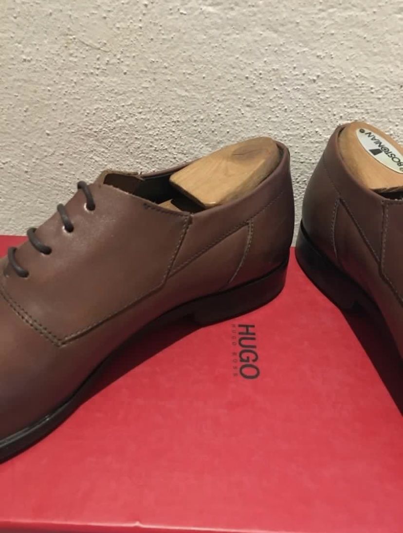Hugo Boss Herrenschuhe: Hugo Boss Men's Leather Shoes Size 40 – Neu (gemäss Beschreibung) aus Buttikon SZ von Maxwelltime 2