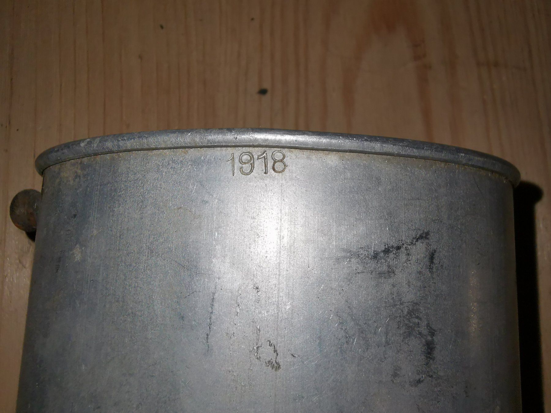 Schweizer Armee Attrezzatura & Pezzi di ricambio: Feldflasche von 1918 – Usato da Thalwil venduto da Joe500 4