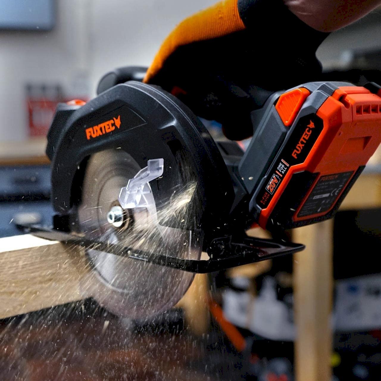 Scies: FUXTEC 20V Akku Handkreissäge – Neuf avec emballage d'origine à Bottighofen par zaap 5