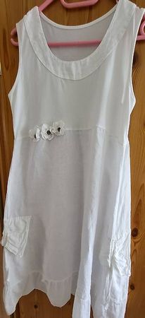 Leinen Sommerkleid M