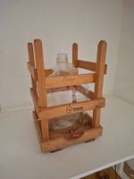 Profi Gärglas 25L Schwilch Ditzler inkl. Holzrahmen Guter ZS