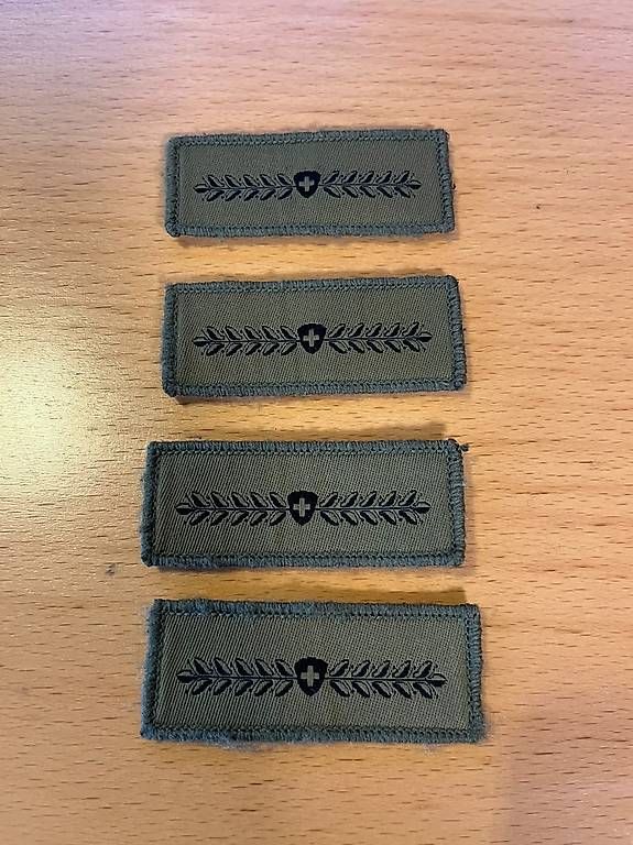 Placchette & Badge: Milizabzeichen Schweizer Armee – Usato da Oberwil (Dägerlen) venduto da Teddy89