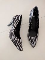 Pumps H&M Zebra-Muster Groesse 40 neuwertig