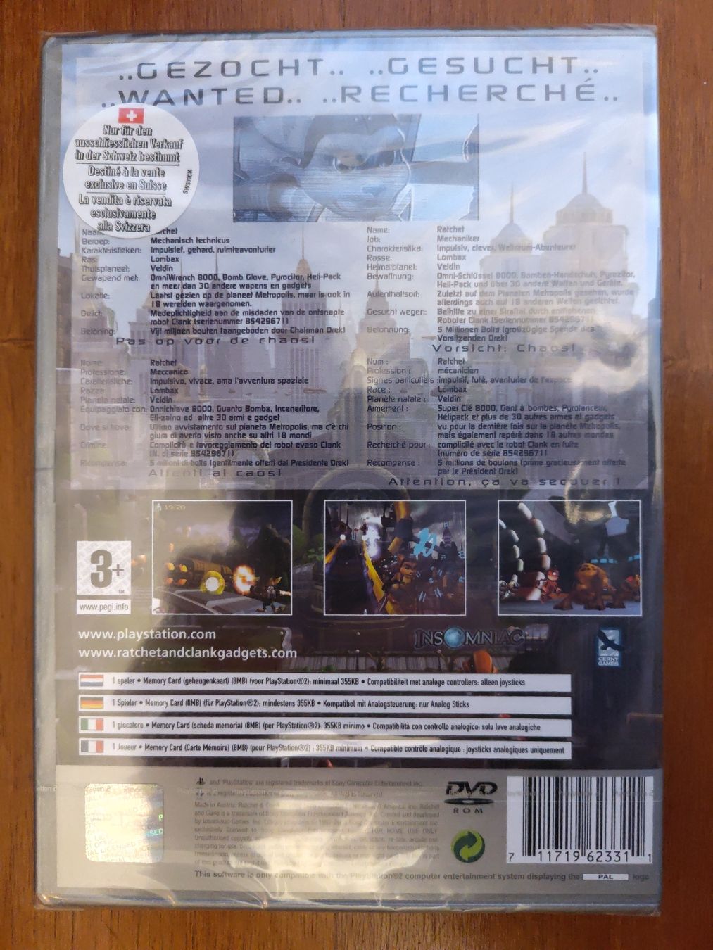 Sony Giochi: PlayStation 2 PS2 Ratchet & Clank Platinum-Version - OVP!!! – Nuovo e nell'imballaggio originale da Horw venduto da Leopardd 1