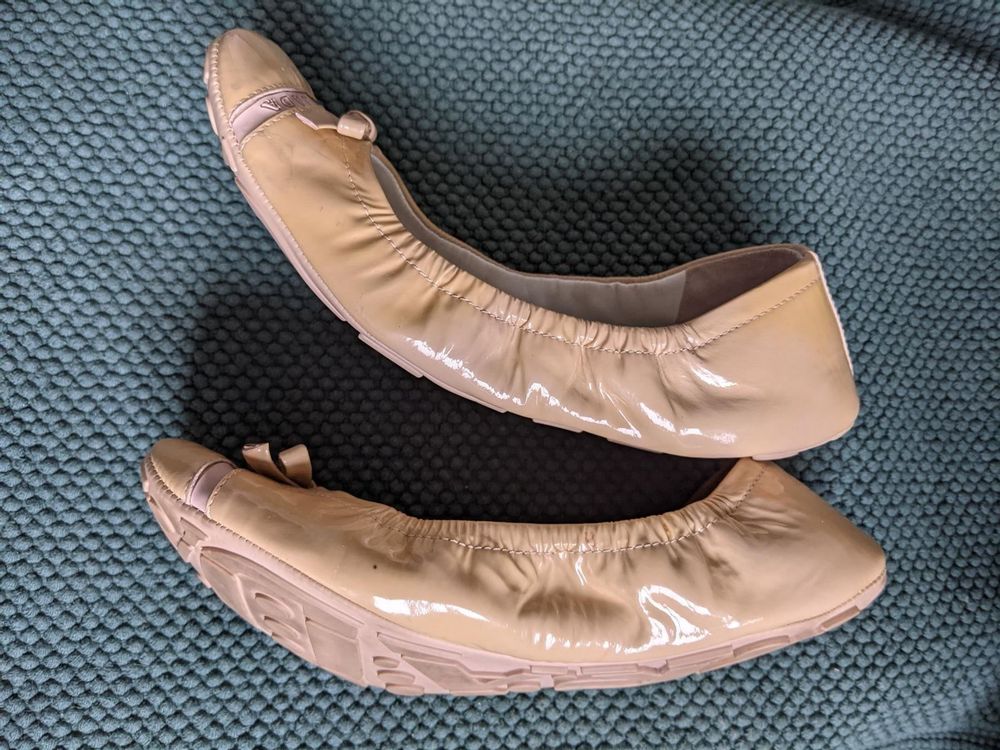 Hush Puppies Marley Ballerina Ballérines Plates En Cuir Pour Femmes De – Tower