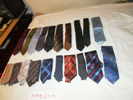 Herren krawatten NO F 1--20 stk