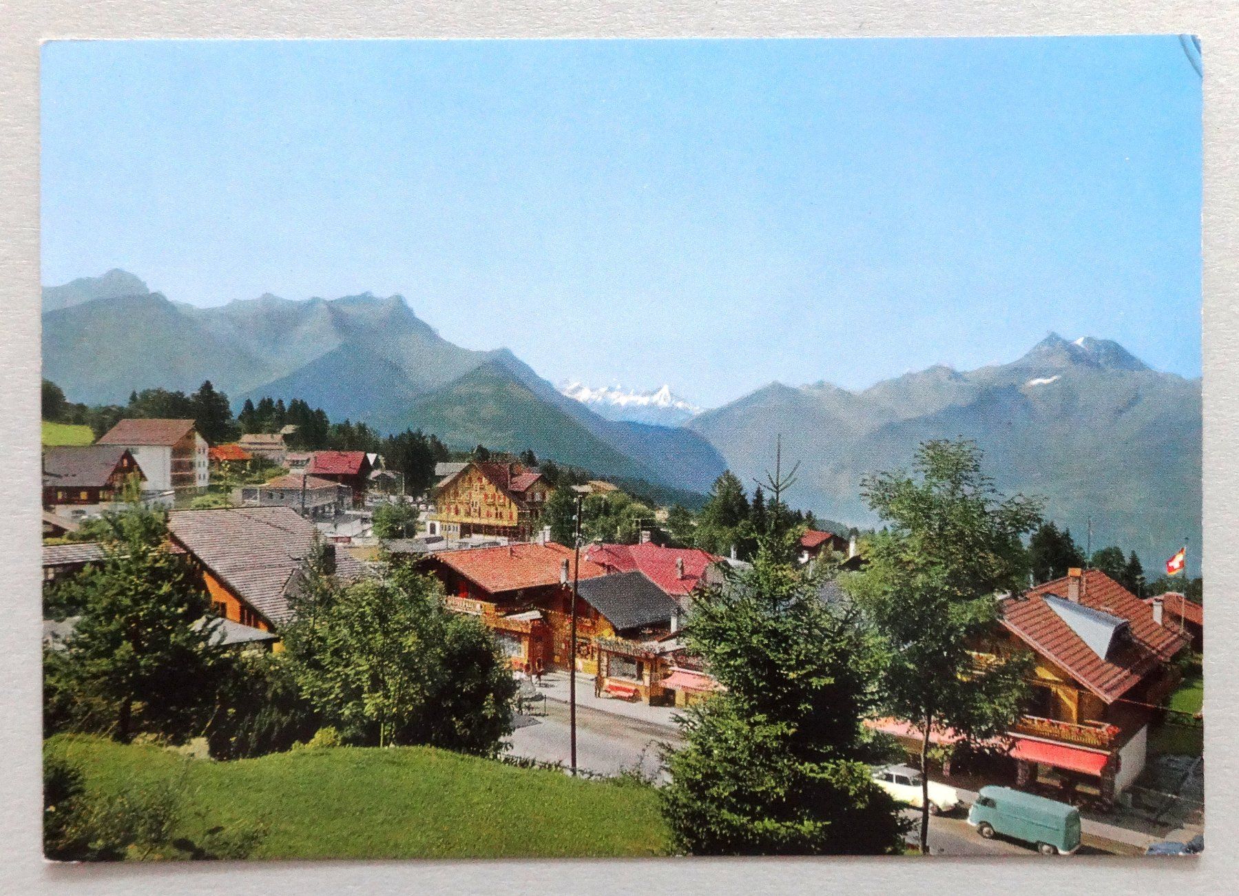 Ansichtskarten: Villars avec les Dts. de Morcles – Gebraucht aus Fétigny von Billy2miny