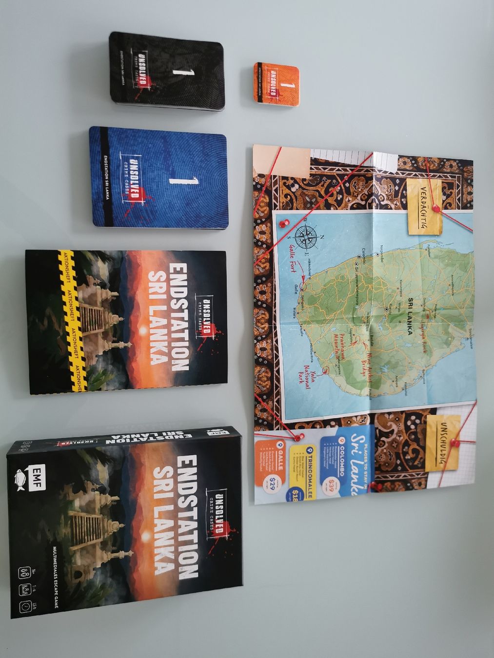 Giochi: Krimispiel, Rätsel, Gesellschaftsspiel, Escape-Game – Nuovo (secondo la descrizione) da Gelterkinden venduto da oli_dr8y 2