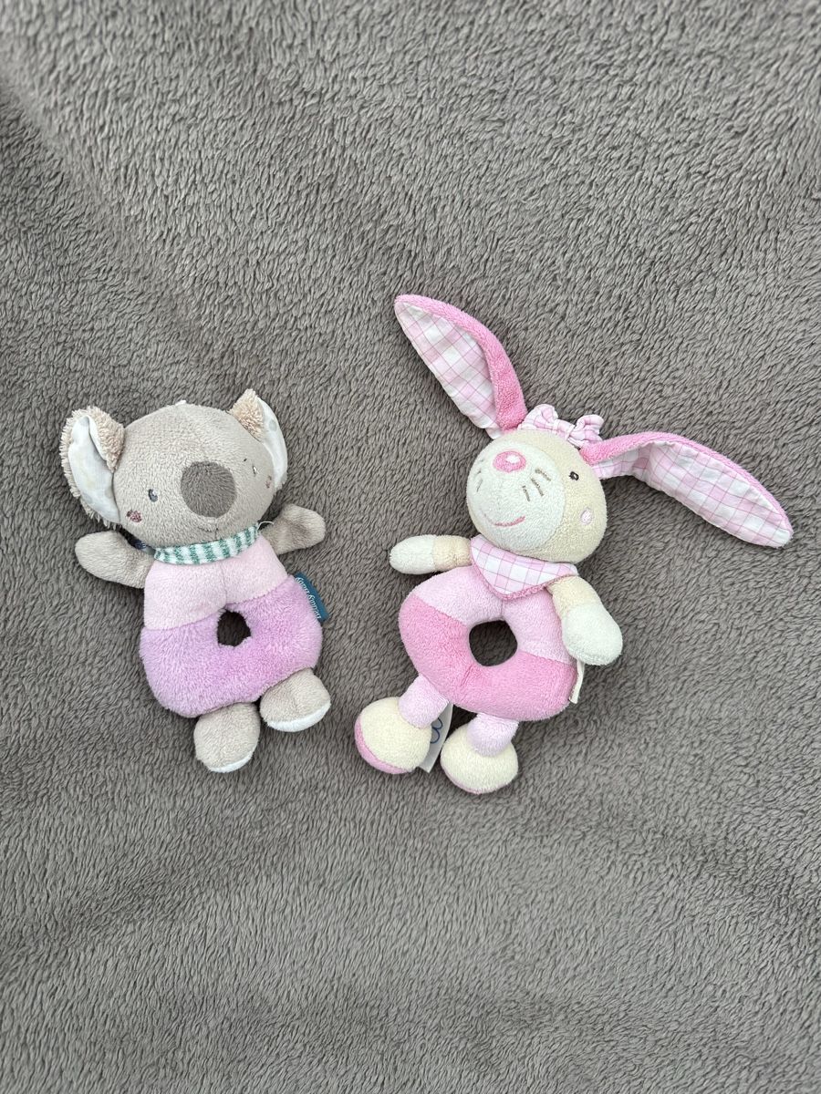 Giocattoli: Babyspielzeug Set: Koala und Hase mit Ring – Usato da Wald ZH venduto da Judithz